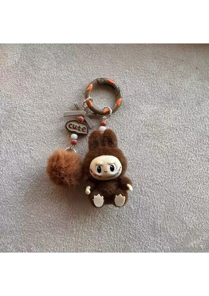 Keychain Şanslı Çanta Karikatür Yaratıcı Bebek Öğrencileri Okul Çantası Kolye Araba Ana Zinciri Sevimli Mini Hediyeler Süsler Takılar Renk: Kahve/boyut: Opp Çantası (Yurt Dışından)