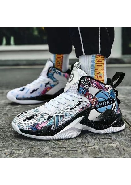 Açık Hava Sporları Moda Basketbol Ayakkabıları (Yurt Dışından)