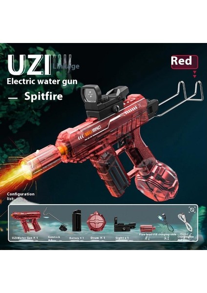 Elektrikli Su Tabancası Büyük Kapasiteli Serin Su Tabancası Çocuk Oyuncakları Göndermek Için Bir Anahtar (Yurt Dışından)