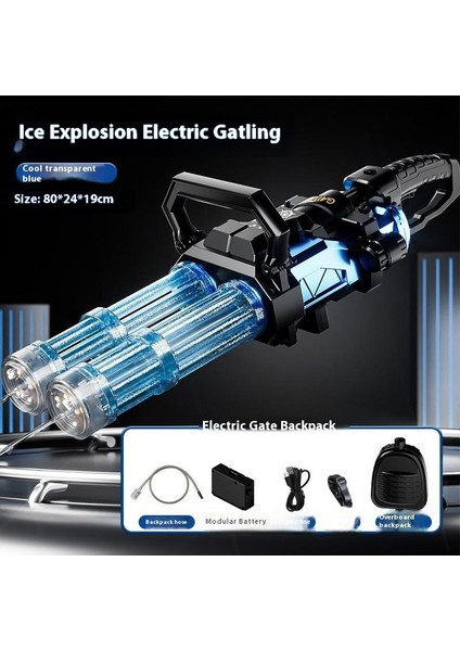 Elektrikli Su Tabancası Büyük Kapasiteli Serin Su Tabancası Çocuk Oyuncakları Göndermek Için Bir Anahtar (Yurt Dışından)