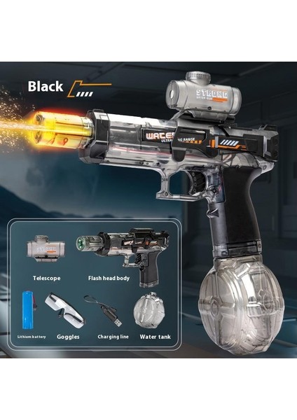 Elektrikli Su Tabancası Büyük Kapasiteli Serin Su Tabancası Çocuk Oyuncakları Göndermek Için Bir Anahtar (Yurt Dışından)