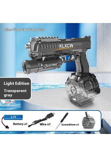 Elektrikli Su Tabancası Büyük Kapasiteli Serin Su Tabancası Çocuk Oyuncakları Göndermek Için Bir Anahtar (Yurt Dışından)