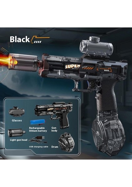 Elektrikli Su Tabancası Büyük Kapasiteli Serin Su Tabancası Çocuk Oyuncakları Göndermek Için Bir Anahtar (Yurt Dışından)