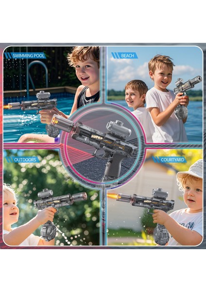 Elektrikli Su Tabancası Büyük Kapasiteli Serin Su Tabancası Çocuk Oyuncakları Göndermek Için Bir Anahtar (Yurt Dışından) fırsatları