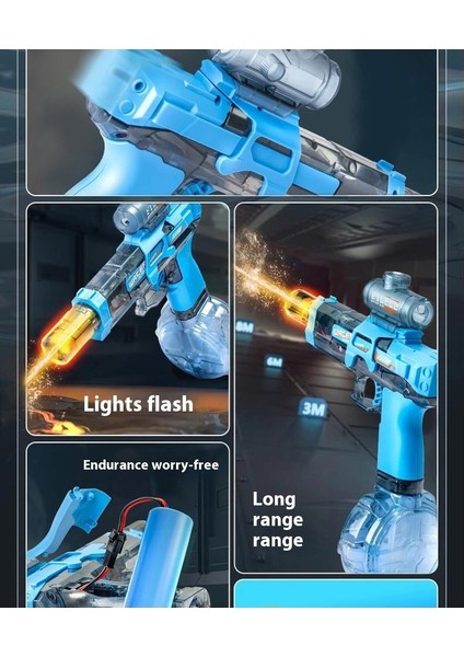 Elektrikli Su Tabancası Büyük Kapasiteli Serin Su Tabancası Çocuk Oyuncakları Göndermek Için Bir Anahtar (Yurt Dışından) indirimleri