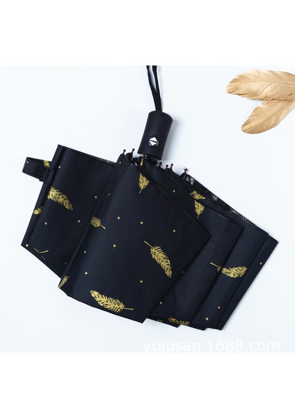 Şemsiye Katlanır Erkek ve Kadın Güneş Kremi Uv Gölge Şemsiye (Yurt Dışından)