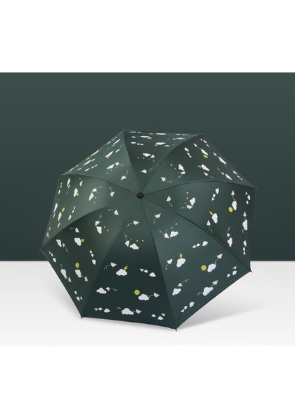 Şemsiye Katlanır Erkek ve Kadın Güneş Kremi Uv Gölge Şemsiye (Yurt Dışından)