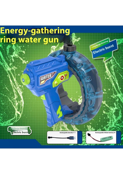 Elektrikli Su Tabancası Büyük Kapasiteli Serin Su Tabancası Çocuk Oyuncakları Göndermek Için Bir Anahtar (Yurt Dışından)