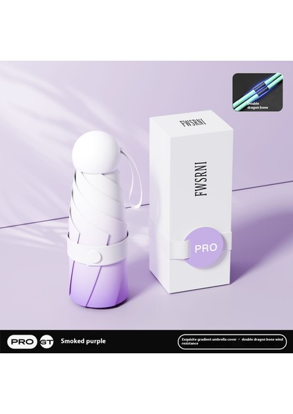 Kapsül Güneş Şemsiyesi Kadın Güneş Kremi Uv Güneşlik Güneşli Şemsiye (Yurt Dışından)