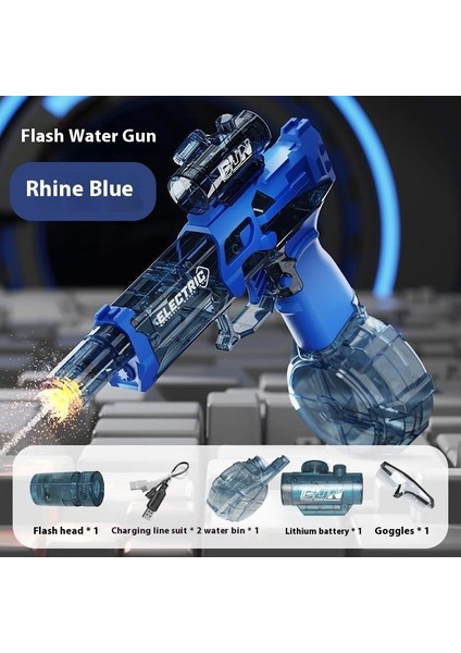 Elektrikli Su Tabancası Büyük Kapasiteli Serin Su Tabancası Çocuk Oyuncakları Göndermek Için Bir Anahtar (Yurt Dışından)