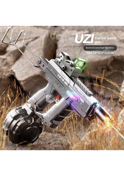 Elektrikli Su Tabancası Büyük Kapasiteli Serin Su Tabancası Çocuk Oyuncakları Göndermek Için Bir Anahtar (Yurt Dışından)