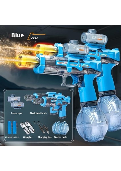 Elektrikli Su Tabancası Büyük Kapasiteli Serin Su Tabancası Çocuk Oyuncakları Göndermek Için Bir Anahtar (Yurt Dışından)