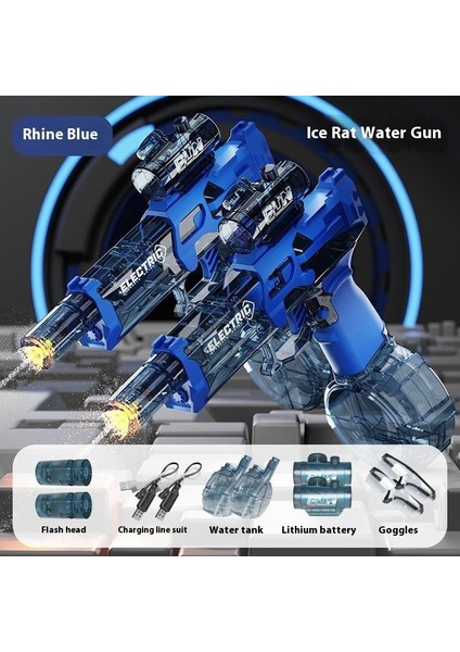 Elektrikli Su Tabancası Büyük Kapasiteli Serin Su Tabancası Çocuk Oyuncakları Göndermek Için Bir Anahtar (Yurt Dışından)