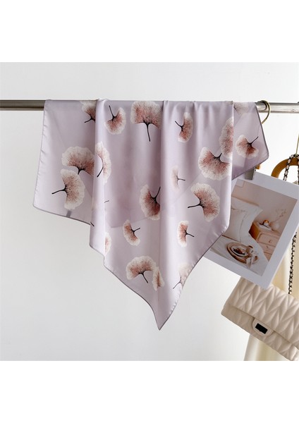 70*70CM Küçük Kare Eşarp Ipek Eşarp Başörtüsü Bahar Baskılı Boyun Atkısı Boyun Atkısı (Yurt Dışından)