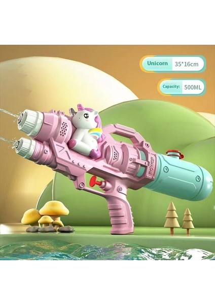 Su Tabancası Oyuncakları Basın Su Tabancası Büyük Kapasiteli Plaj Çocukları Savaş Su Oyuncakları (Yurt Dışından)