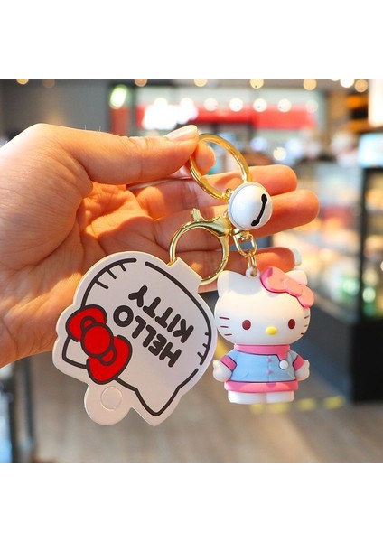 Hellokitty Hellokitty Sırt Çantası Bebek Anahtarlık Kolye (Yurt Dışından)