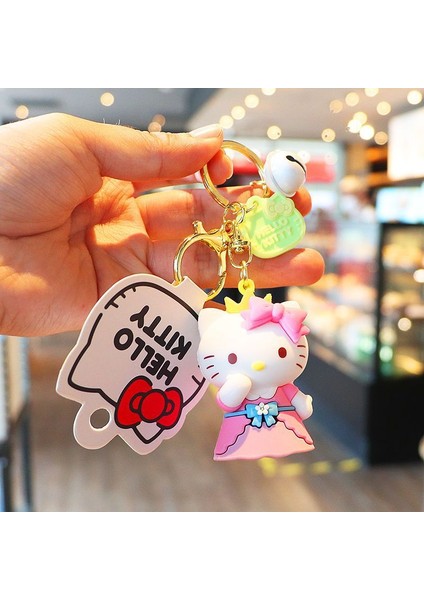 Hellokitty Hellokitty Sırt Çantası Bebek Anahtarlık Kolye (Yurt Dışından)