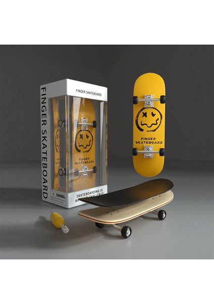 Parmak Kaykay Oyuncakları Fingertip Skateboards Profesyonel Sınıf Rulmanlı Çiftli Wakeboard (Yurt Dışından)