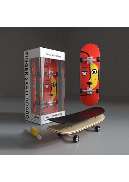 Parmak Kaykay Oyuncakları Fingertip Skateboards Profesyonel Sınıf Rulmanlı Çiftli Wakeboard (Yurt Dışından)