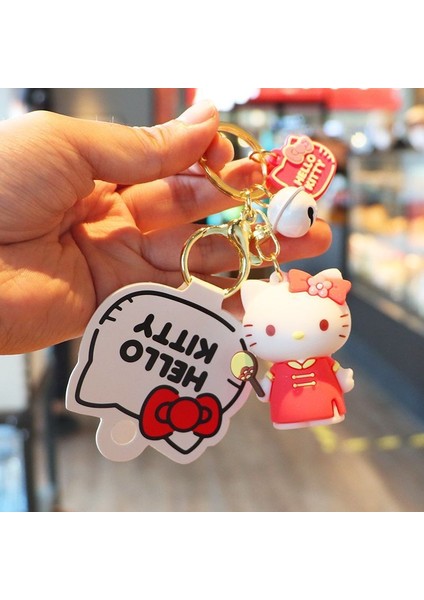 Hellokitty Hellokitty Sırt Çantası Bebek Anahtarlık Kolye (Yurt Dışından)