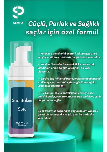 Keratin Kolajen Saç Bakım Sütü 100 ml fiyatları