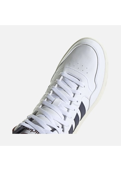 Hoops 3.0 Mıd Beyaz Erkek Spor Ayakkabı HP7895