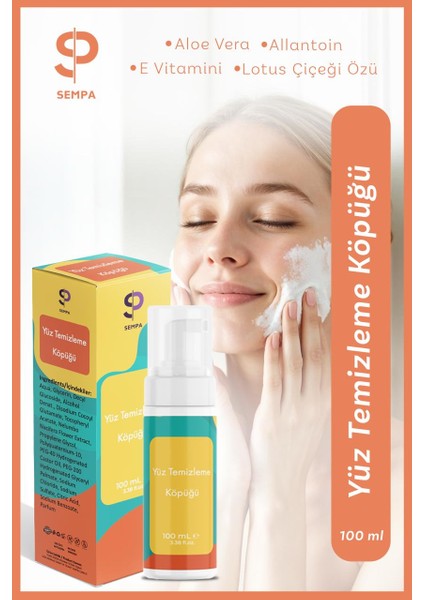 Yüz Temizleme Köpüğü 100 ml