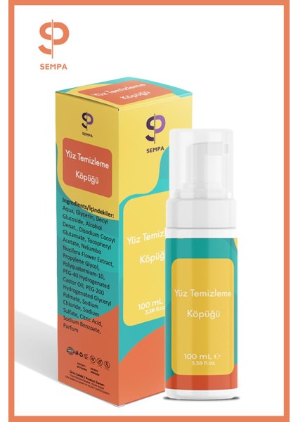 Yüz Temizleme Köpüğü 100 ml modelleri