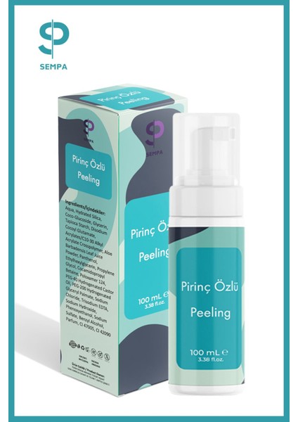 Pirinç Özlü Peeling 100 ml - Yüz ve Vücut Peelingi modelleri