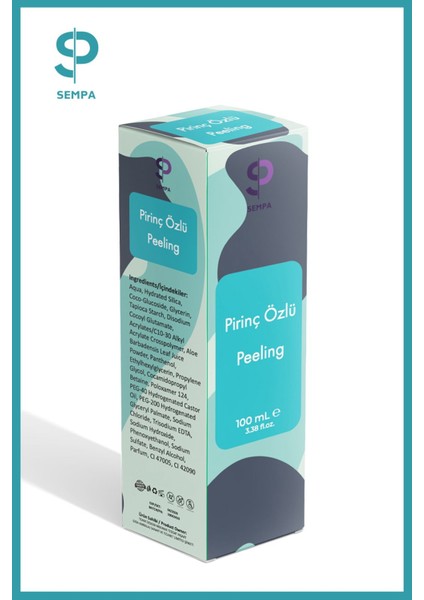 Pirinç Özlü Peeling 100 ml - Yüz ve Vücut Peelingi fırsatları