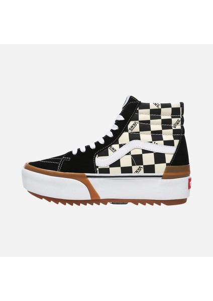 Checkerboard SK8 High Stacked Kadın Spor Ayakkabı fiyatları