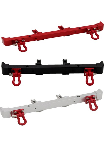 1/12 MN128 Shepherd Uzaktan Kumandalı Araç Parçaları Aksesuarları Yükseltme Ön Arka Tampon Tampon Koruyucu Siyah (Yurt Dışından) modelleri