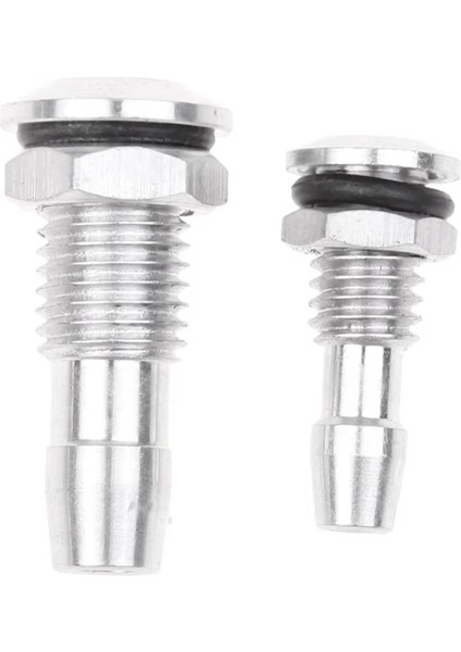 2 Adet Alüminyum Rc Tekne Su Çıkışları Dişli O-Ring Vidaları Rc Tekne Motor Soğutma M6 (Yurt Dışından)