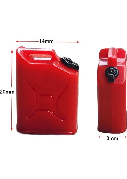 Mini Kürek Yakıt Tankı Yağ Bidonu Yangın Söndürme Dekorasyonu Axial SCX24 C10 Jeep Jlu Gladiator Bronco 1/24 Rc Araba Için (Yurt Dışından) modelleri