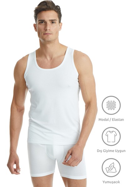 Yumuşak Kumaşlı Silver Klasik Atlet fiyatları