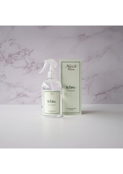 500 ml White Jasmine Aromaterapi Oda Spreyi