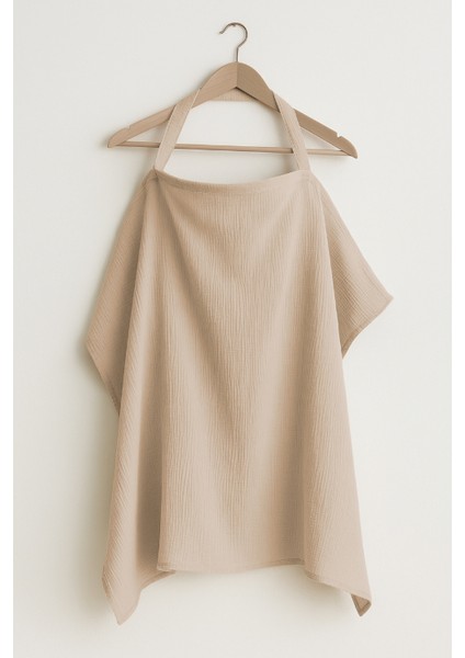 Balenli 2 Katlı Müslin Emzirme Önlüğü - Enönbej modelleri