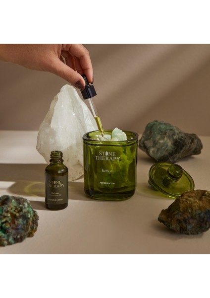 Stone Theraphy Kristal Koku Taşı Seti Refresh modelleri