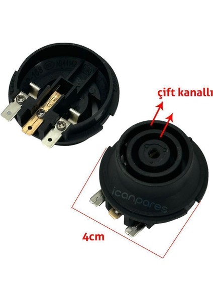 Kiwi Uyumlu KTM-2908 Çay Makinesi Termostat Takımı