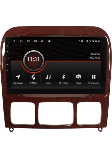 Mercedes S Class W220 Android Multimedya Sistemi (1999-2005) CRV-4346XR