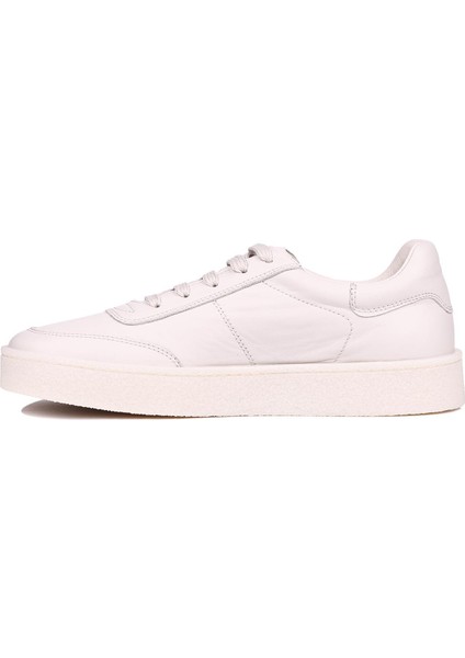 - Bej Renk Hakiki Deri Bağcıklı Erkek Sneaker 666-4404 fırsatları