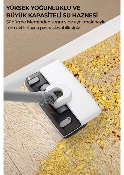 Islak Kuru Şarjlı Dikey Süpürge Yedek Mop fiyatları