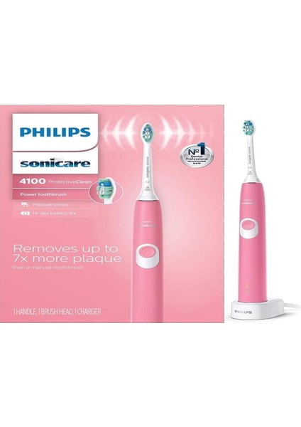 Sonicare HX6815/01 Protectiveclean 4100 - Pembe