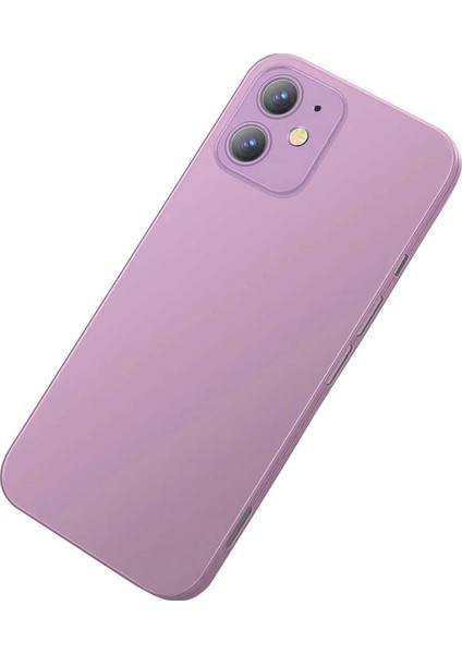 Apple iPhone 12 Uyumlu 360 Derece Tam Kaplayan Cam Kapak Kılıf