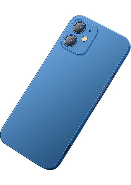Apple iPhone 12 Uyumlu 360 Derece Tam Kaplayan Cam Kapak Kılıf