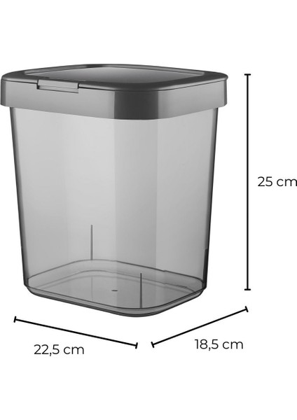 2'li Banyo Düzenleyici Deterjan Saklama Kabı - Kilitli Kapaklı Deterjanlık Toz Tablet Deterjan Kabı modelleri