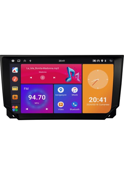 Seat Ibiza Android Multimedya Sistemi (2017-2020) CRV4786XP