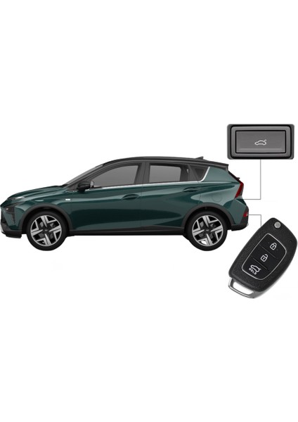 Hyundai Bayon Elektrikli Bagaj Sistemi (2021+)