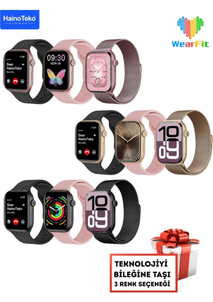 Sq-17 Mini Akıllı Saat 3 Kordonlu 38 mm Watch 10 Series Mini Sesli Görüşme Chatgpt indirimleri