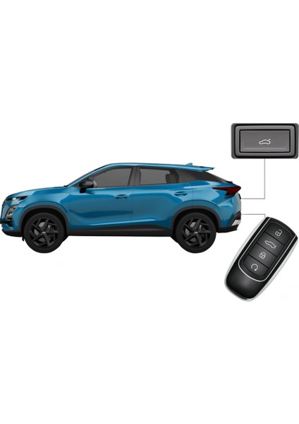 Chery Omoda 5 Elektrikli Bagaj Sistemi (2023+)